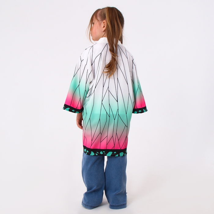 Карнавальное хаори «Демонический клинок», рост 98-152 см, цвет белый Карнавальное хаори «Демонический клинок», рост 98-152 см, цвет белый