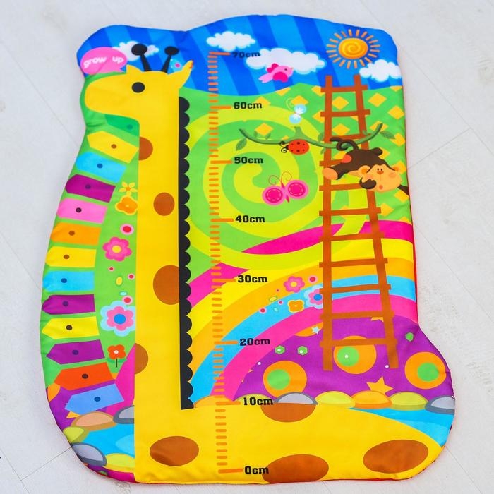 Развивающий коврик с дугами «Жирафик», 83x62 см, Крошка Я Развивающий коврик с дугами «Жирафик», 83x62 см, Крошка Я