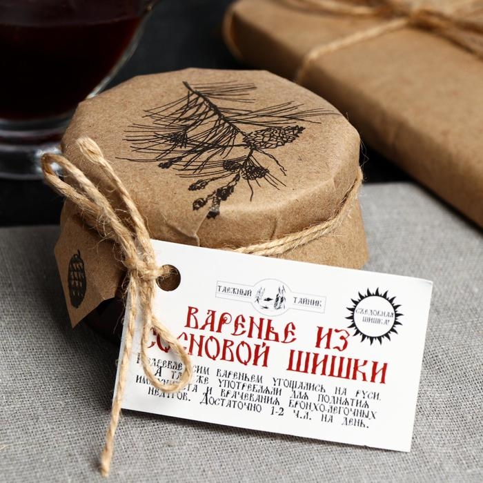 Варенье «Таёжный тайник» из сосновой шишки, 130 г Варенье «Таёжный тайник» из сосновой шишки, 130 г