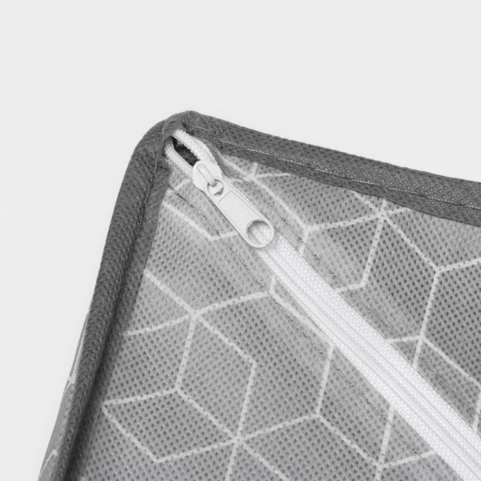 Органайзер для хранения белья Доляна «Фора», 12 ячеек, 32×24×12 см, цвет серый Органайзер для хранения белья Доляна «Фора», 12 ячеек, 32×24×12 см, цвет серый