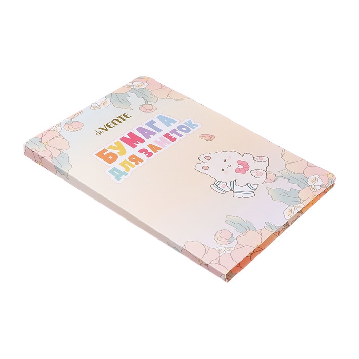 Набор клейкой бумаги для заметок Набор клейкой бумаги для заметок "deVENTE. Rabbit" 115x158 мм, размер заметок: 16x45 мм, 45x60 мм, 55 x 96 мм, 63x96 мм и 72x96 мм, 7x20 листов, офсет 80 г/м², печать 4+0, ассорти форм, 7 дизайнов, в картонном блистере и пластиковом пакете