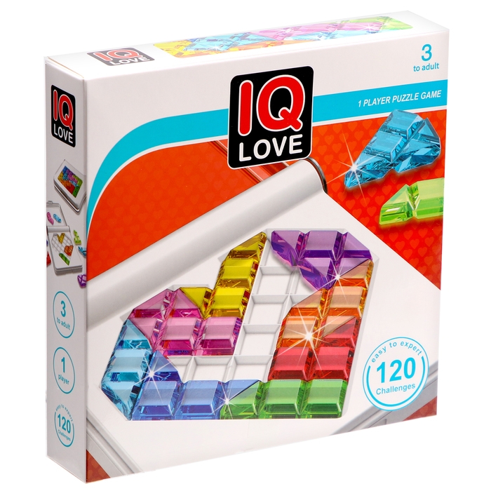 Головоломка «Тетрис» в форме сердца Головоломка «Тетрис» в форме сердца