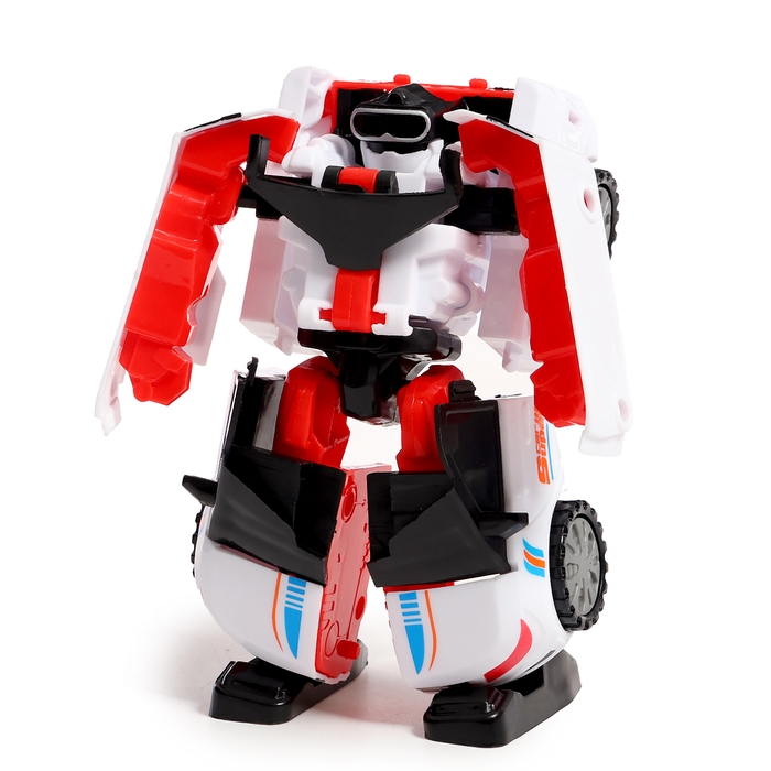 Набор роботов «Автоботы», 2 штуки, цвет зелёный, белый