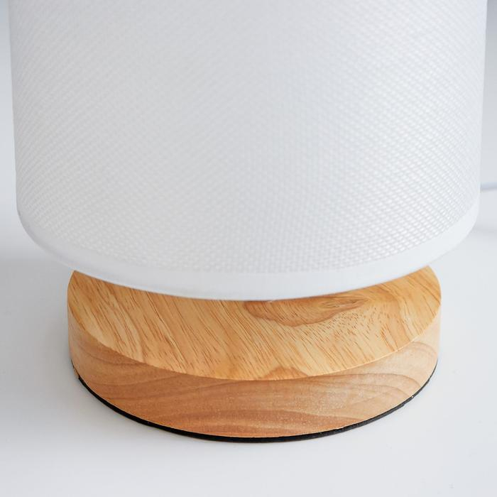 Лампа настольная 16494/1WT E27 40Вт белый 13,5х13,5х28 см RISALUX Лампа настольная 16494/1WT E27 40Вт белый 13,5х13,5х28 см RISALUX