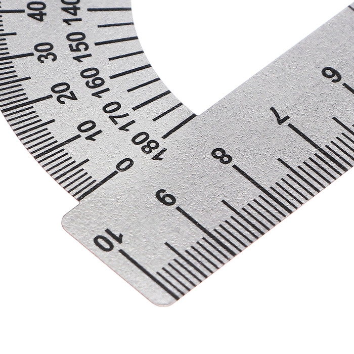 Набор транспортиров 180 градусов, 10 см, 3 штуки, Calligrata, стальной Набор транспортиров 180 градусов, 10 см, 3 штуки, Calligrata, стальной