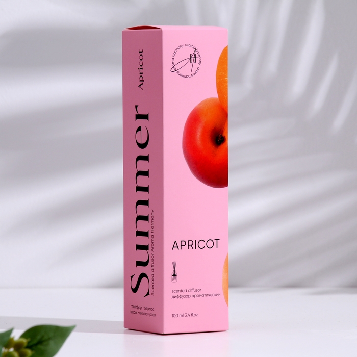 Диффузор ароматический, Диффузор ароматический, "Аpricot", абрикос, 100 мл