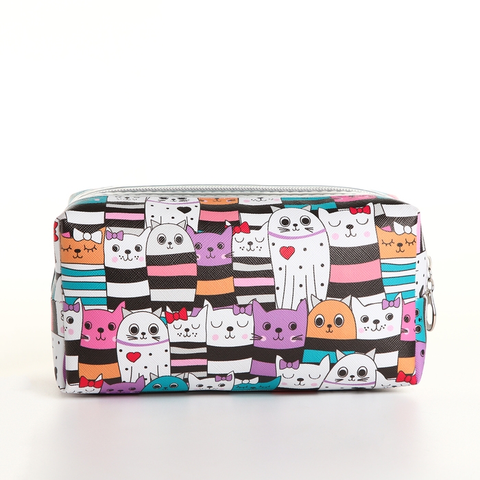 Косметичка на молнии, цвет разноцветный Косметичка на молнии, цвет разноцветный