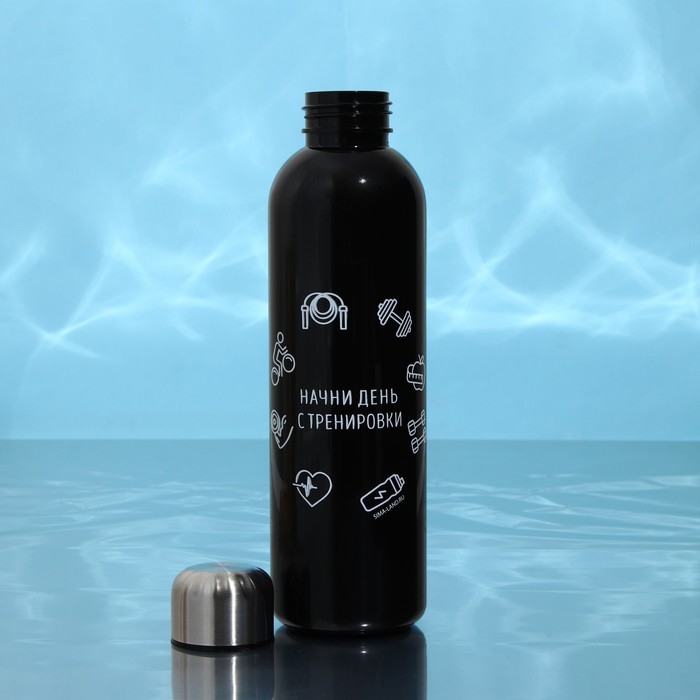 Бутылка для воды «Начни день», 700 мл Бутылка для воды «Начни день», 700 мл