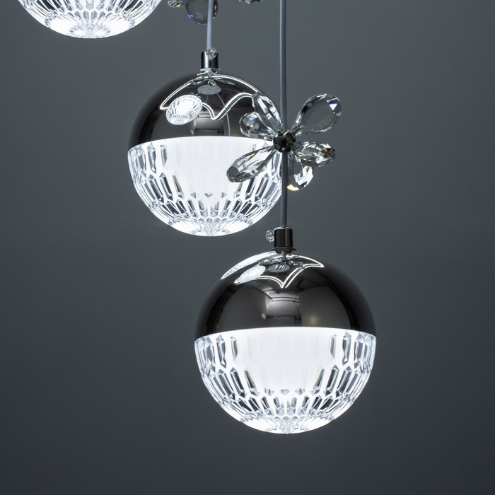 Светильник с ПДУ Светильник с ПДУ "Фиора" LED 140Вт 3000-6000К белый 49х49х15-115 см