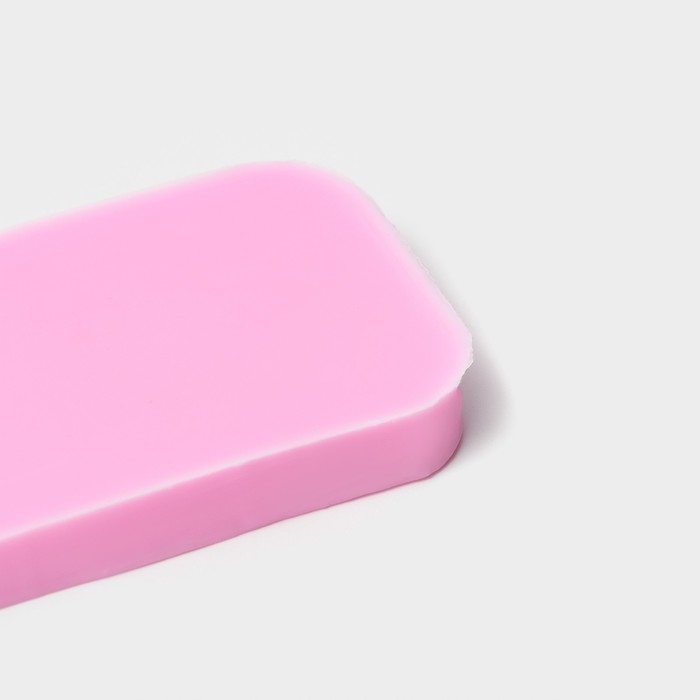 Молд Доляна «Следы», силикон, 9×4,7×1,3 см, цвет розовый Молд Доляна «Следы», силикон, 9×4,7×1,3 см, цвет розовый