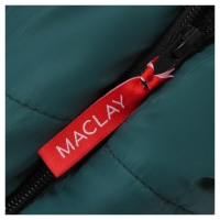 Спальный мешок maclay trekking cold, кокон, 4 слоя, левый, 185х85 см, -10/+5°С