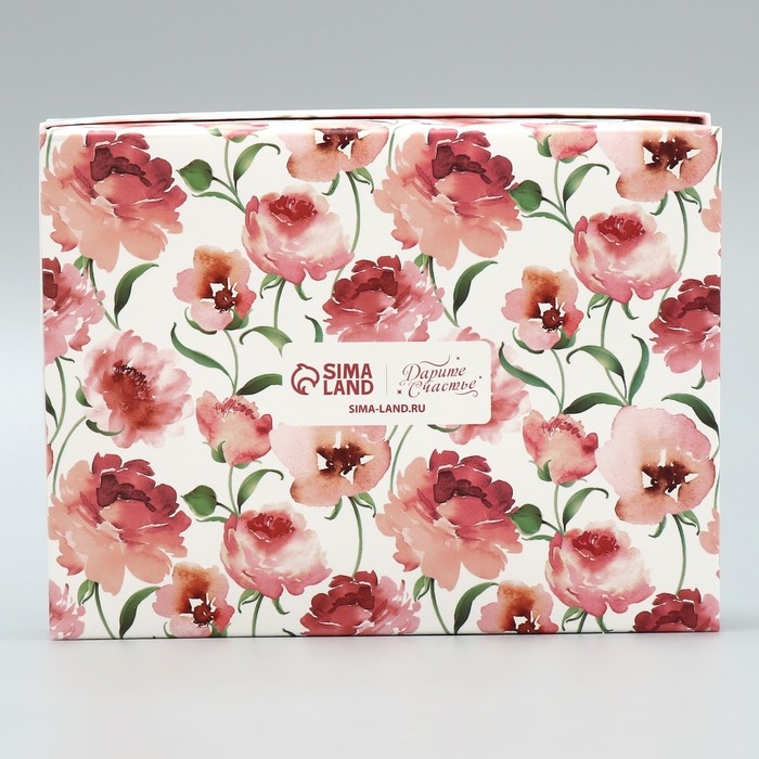 Коробка подарочная, упаковка, «Только для тебя», цветы, 16.5 х 12.5 х 5 см Коробка подарочная, упаковка, «Только для тебя», цветы, 16.5 х 12.5 х 5 см