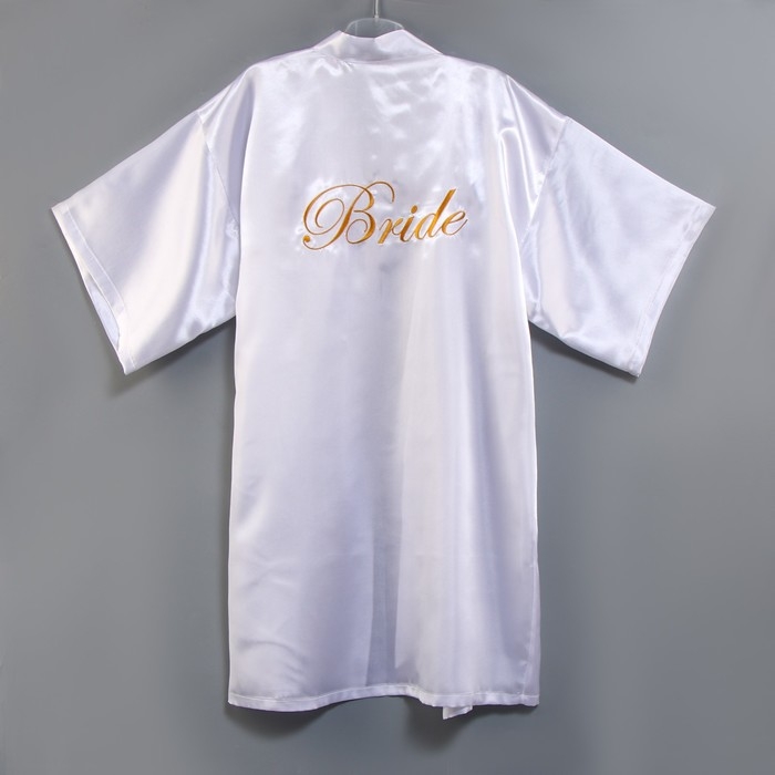 Халат для девичника Bride, карнавальный аксессуар Халат для девичника Bride, карнавальный аксессуар