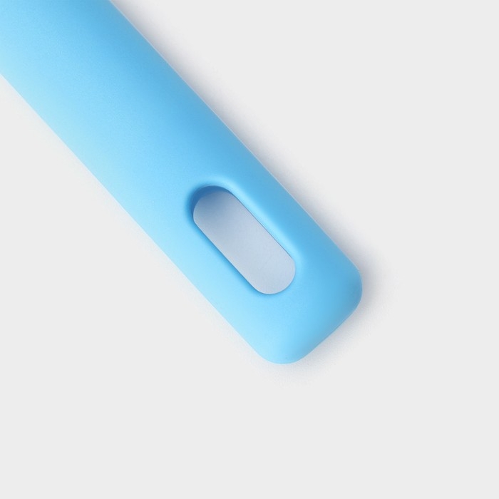 Кисть Доляна «Люкс», силикон, 27×4,6×1 см, цвет голубой Кисть Доляна «Люкс», силикон, 27×4,6×1 см, цвет голубой