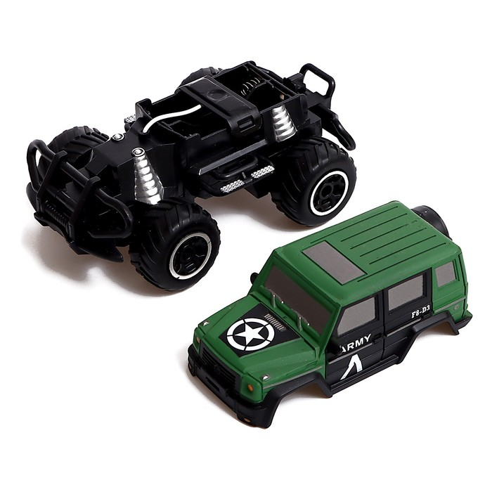 Джип радиоуправляемый «Армия», работает от батареек Джип радиоуправляемый «Армия», работает от батареек