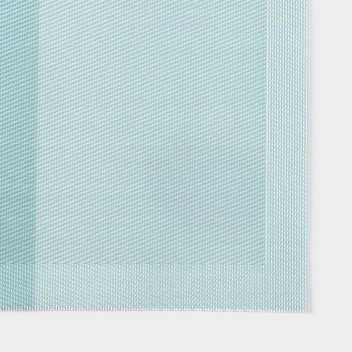 Салфетка сервировочная на стол «Тритон», 45×30 см, цвет бирюзовый