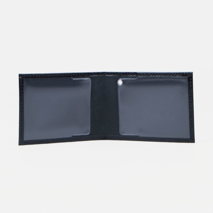 Обложка для удостоверения &laquo;Полиция&raquo;, цвет чёрный