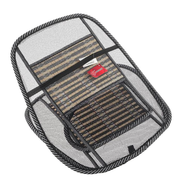 Накидка-массажёр TORSO на сиденье с поясничной опорой, бамбуковые вставки Накидка-массажёр TORSO на сиденье с поясничной опорой, бамбуковые вставки