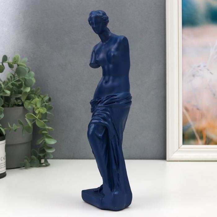 Сувенир полистоун  Сувенир полистоун "Венера" синяя 28х7,5х8 см