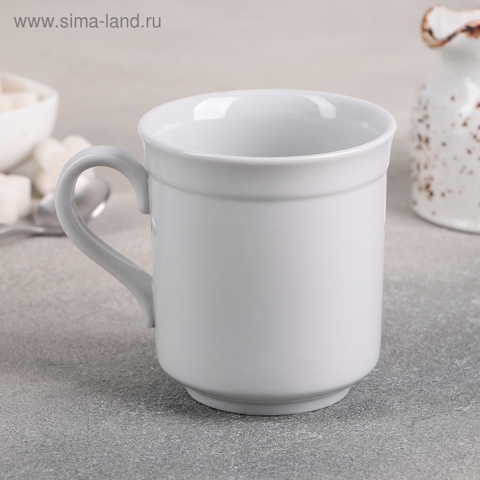 Кружка фарфоровая «Цилиндрический», 250 мл, d=8,2 см Кружка фарфоровая «Цилиндрический», 250 мл, d=8,2 см