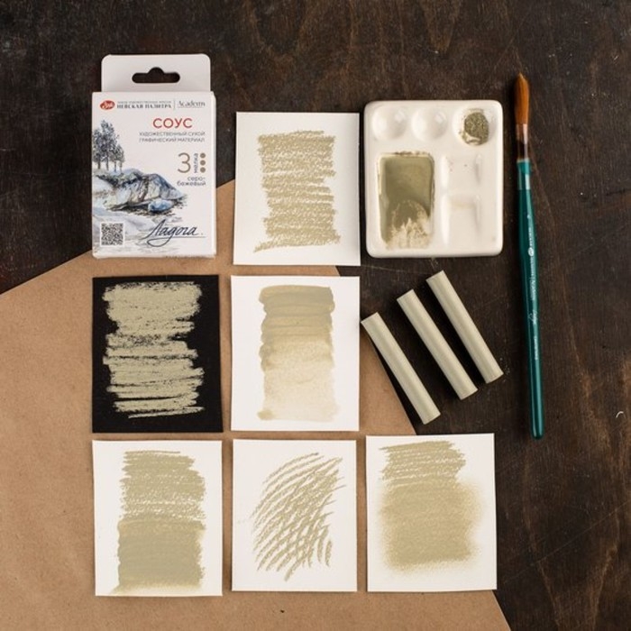 Соус ЗХК Соус ЗХК "Ладога" серо-бежевый, 3 штуки, в картонной коробке