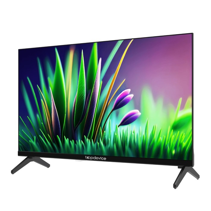 Телевизор Topdevice TDTV24CN04HBK, 24 Телевизор Topdevice TDTV24CN04HBK, 24",1366x768,DVB-/T2/C/S2,HDMI 3,USB 1, чёрный