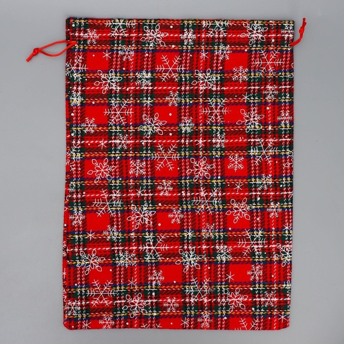 Мешочек подарочный холща «Подарок для тебя», снежинки, 30 х 40 см +/- 1.5 см, Новый год Мешочек подарочный холща «Подарок для тебя», снежинки, 30 х 40 см +/- 1.5 см, Новый год
