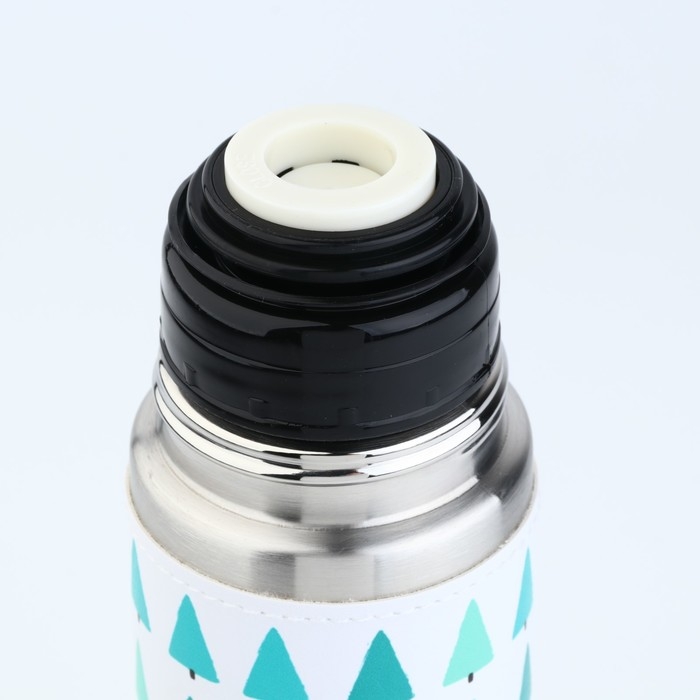 Термос в кожзаме  Термос в кожзаме "Машинка", 500 мл