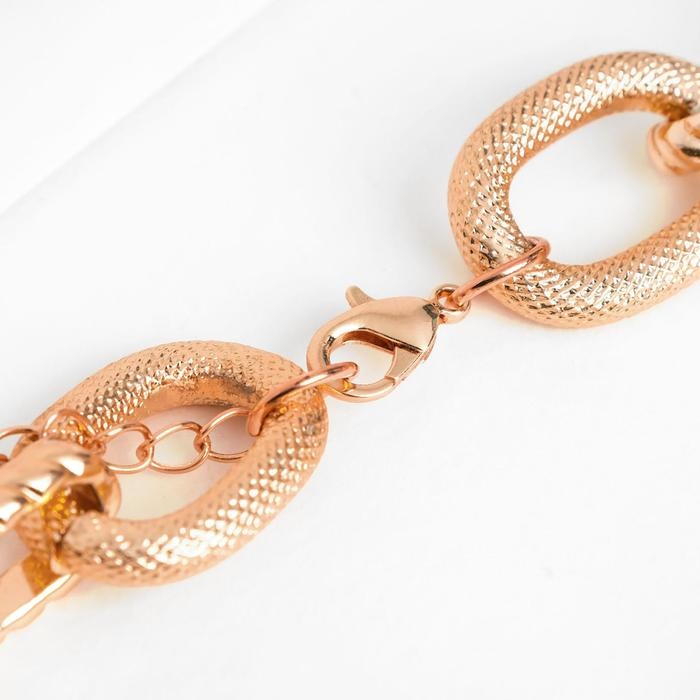 Колье «Цепь» объёмные овалы, цвет золото, L=45 см Колье «Цепь» объёмные овалы, цвет золото, L=45 см