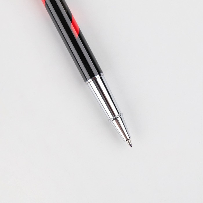 Ручка металл с колпачком «Russian Power», фурнитура серебро, 1.0 мм Ручка металл с колпачком «Russian Power», фурнитура серебро, 1.0 мм