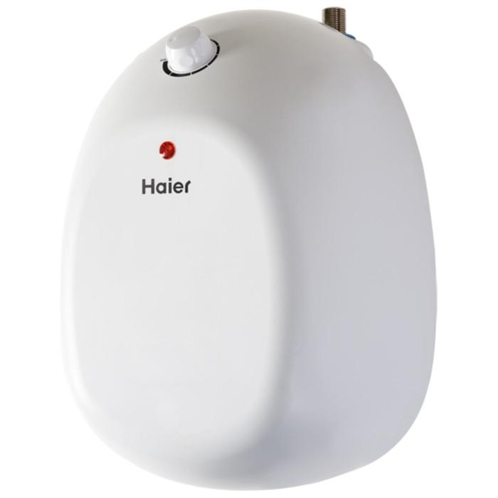 Водонагреватель Haier ES8V-Q2(R), накопительный, 1.5 кВт, 8 л, верхняя подводка, белый Водонагреватель Haier ES8V-Q2(R), накопительный, 1.5 кВт, 8 л, верхняя подводка, белый