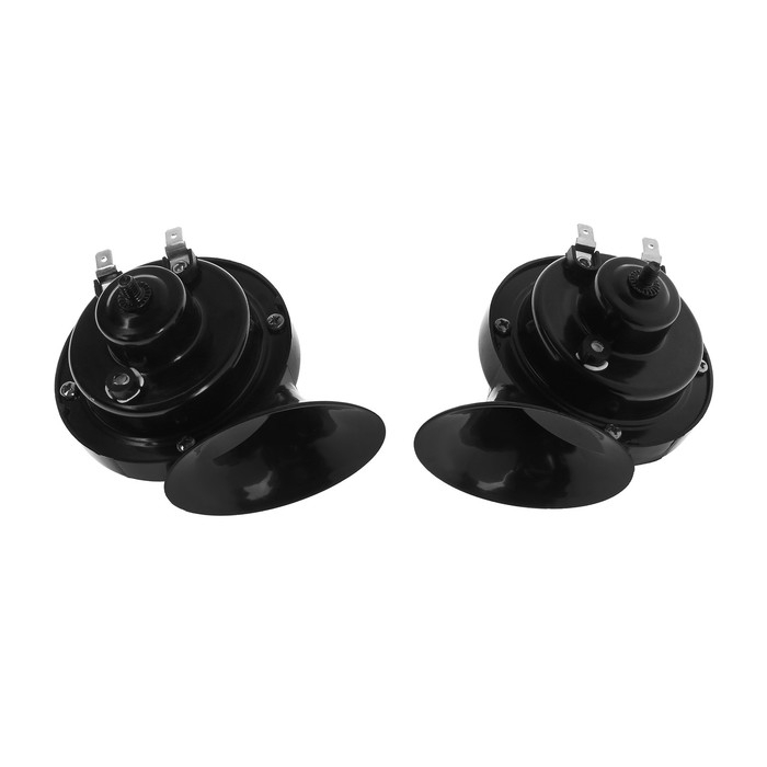 Сигнал автомобильный AVS Electric 2001, 12 В, 510 Гц, 115 Дб, d=90 мм, набор 2 шт Сигнал автомобильный AVS Electric 2001, 12 В, 510 Гц, 115 Дб, d=90 мм, набор 2 шт