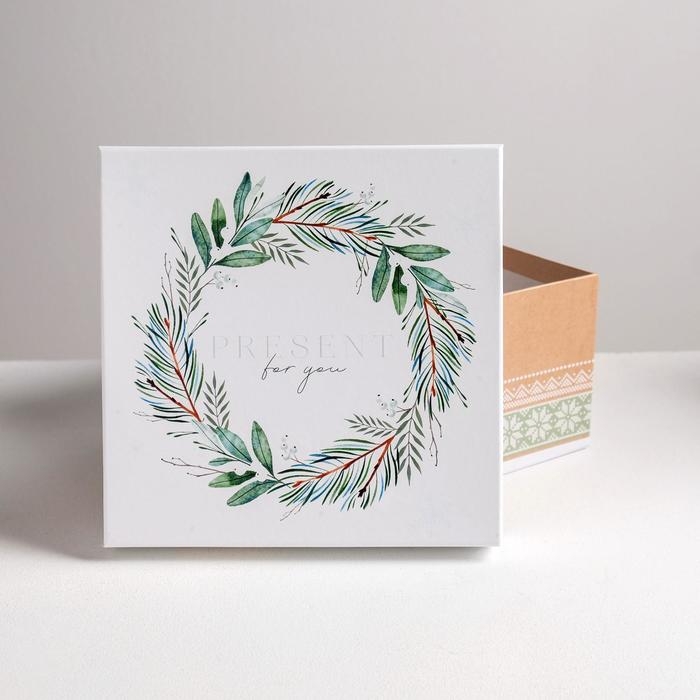 Набор подарочных коробок 5 в 1 «Зимний», 14 х 14 х 8 - 22 х 22 х 12 см, Новый год Набор подарочных коробок 5 в 1 «Зимний», 14 х 14 х 8 - 22 х 22 х 12 см, Новый год