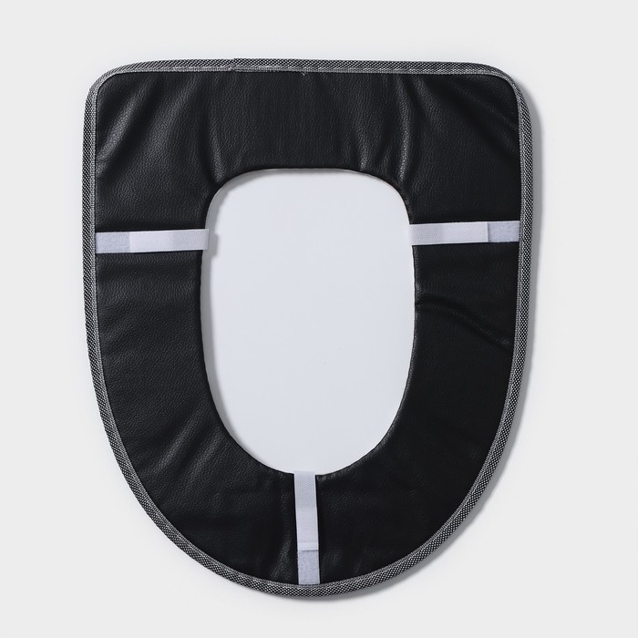 Чехол на сиденье для унитаза на липучках «Цветы», 35×45 см, цвет МИКС Чехол на сиденье для унитаза на липучках «Цветы», 35×45 см, цвет МИКС