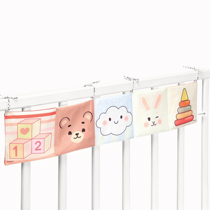 Бортик на кроватку «Сказка» 14х70 см, Крошка Я Бортик на кроватку «Сказка» 14х70 см, Крошка Я