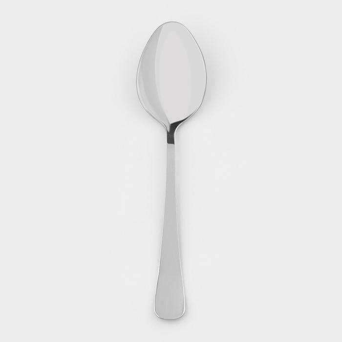 Ложка столовая «Росинка», длина 19,5 см, толщина 1,8 мм, цвет серебряный Ложка столовая «Росинка», длина 19,5 см, толщина 1,8 мм, цвет серебряный