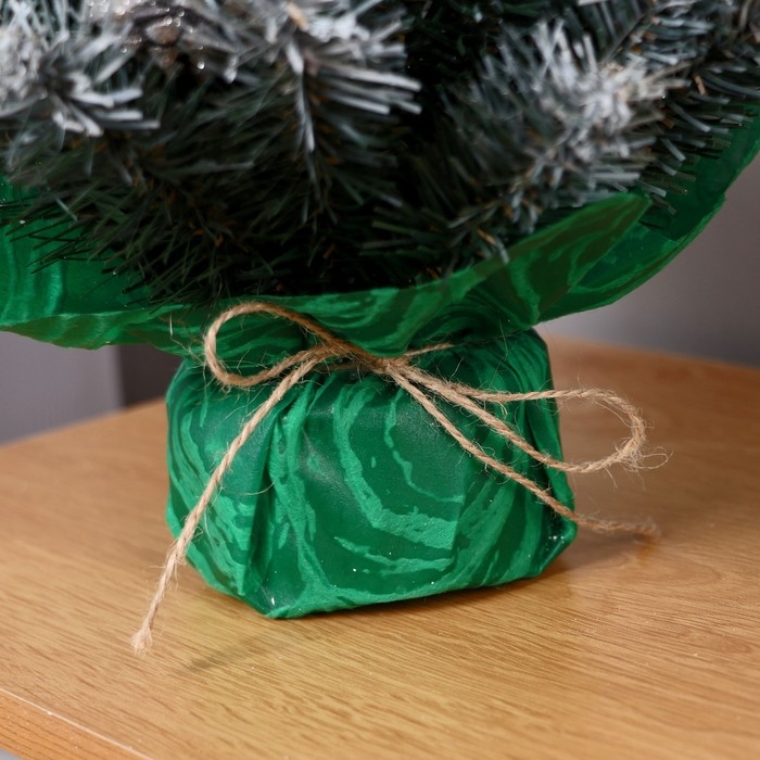 Новогодняя композиция  Новогодняя композиция "Классическая белоснежная" шишки серебро 25 см