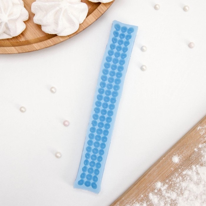 Молд Доляна «Жемчуг», силикон, 17,5×4 см, цвет МИКС Молд Доляна «Жемчуг», силикон, 17,5×4 см, цвет МИКС