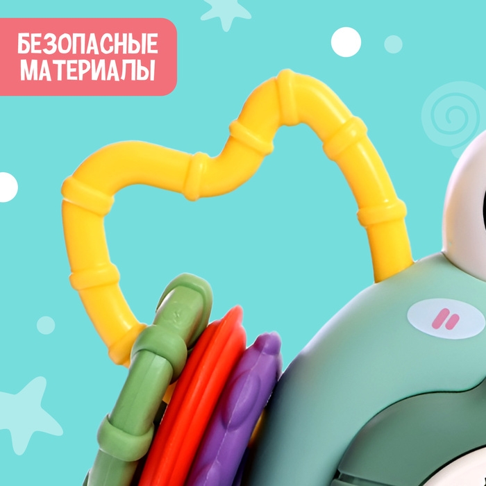 Музыкальная игрушка «Крошка Краб», звук, свет, цвета МИКС Музыкальная игрушка «Крошка Краб», звук, свет, цвета МИКС