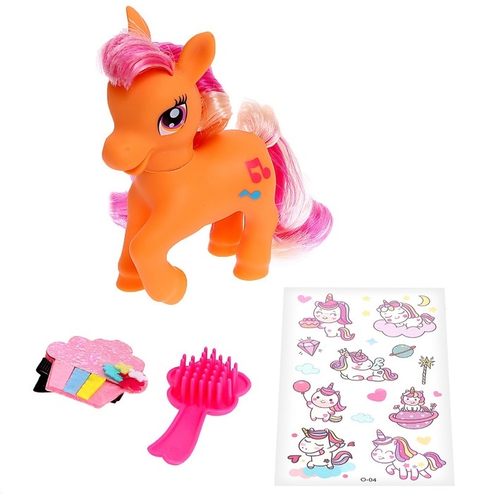 Игрушка «Радужный пони», цвета МИКС Игрушка «Радужный пони», цвета МИКС