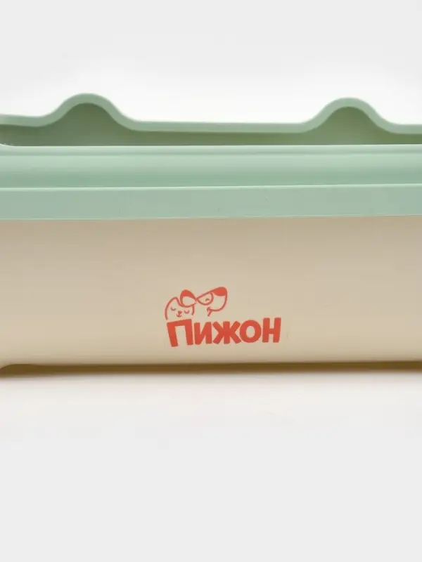 Туалет для кошек &laquo;Пижон&raquo;, 36&times;28&times;14 см, с боковым входом, бортами и совком, цвет МИКС