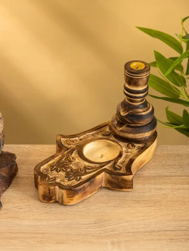 Подставка под благовония «Рука Фатимы», 22 см, дерево Подставка под благовония «Рука Фатимы», 22 см, дерево