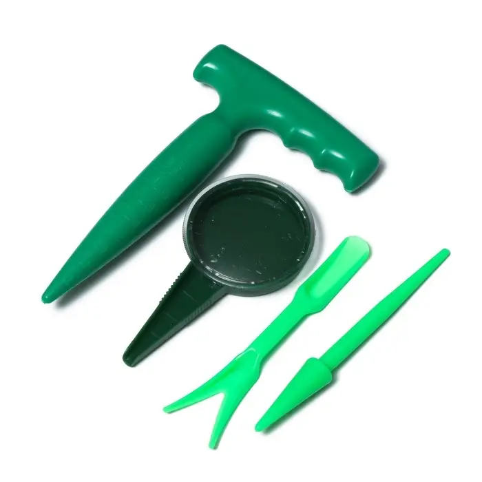 Набор посадочного инструмента: конус - 2 шт., сеялка, пикировщик, пластик, Greengo