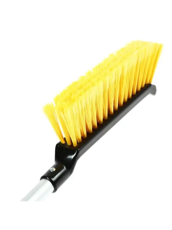 Щетка сметка со скребком, Black&Blue BB1005, телескопическая, 57-70 см, МИКС