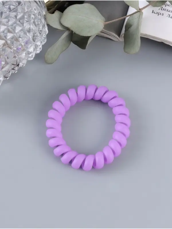 Резинка для волос пружинка «Матовая», МИКС Резинка для волос пружинка «Матовая», МИКС