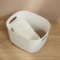 VETTA Корзина для хранения с бамбуковой крышкой "Токио", 27x22,5x15,5см