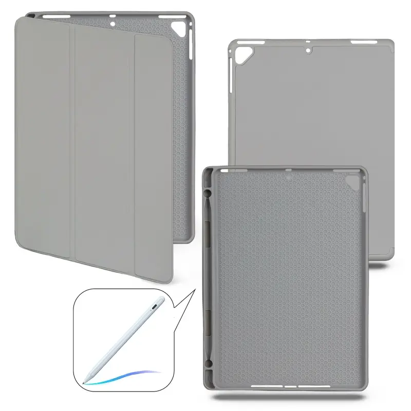 Чехол-книжка для iPad New 9.7 (2017/2018) Smart Case (Pencil) Light Grey №9