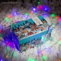 Гирлянда &laquo;Водопад&raquo; 2&times;1.5 м, IP44, прозрачная нить, 400 LED, свечение мульти, 8 комбинаций режимов, 220 В