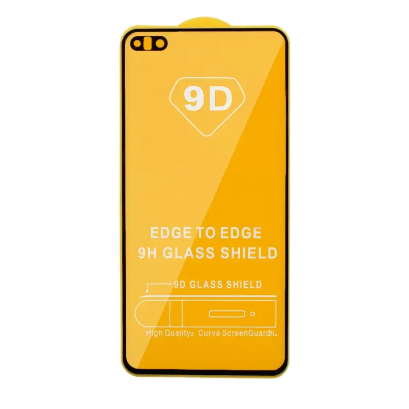 Защитное стекло Huawei P40 с рамкой 9H Full Glue без упаковки (25 шт./уп.)