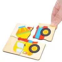 Пазл деревянный "Транспорт" 04558